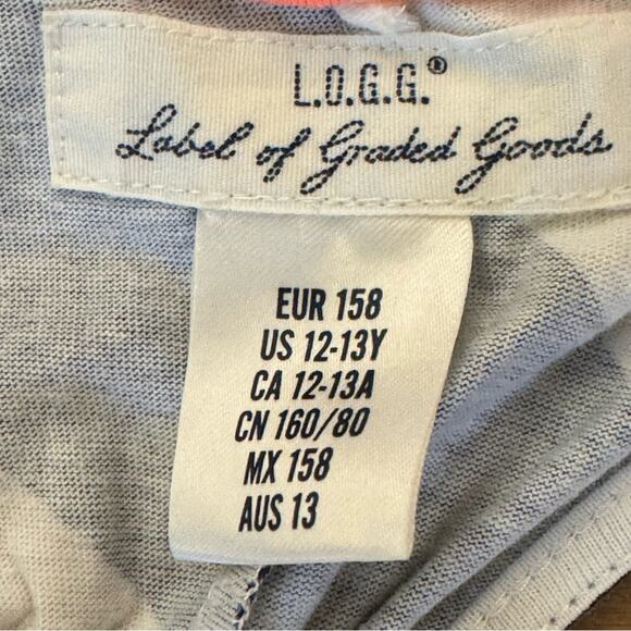 H&M L.O.G.G. navy blue maxi racer back shift beach dress cover size 12 b30 - Picture 3 of 6